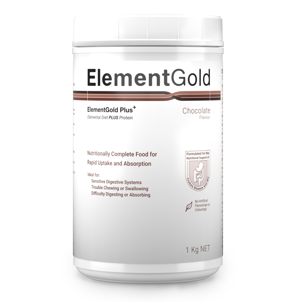 Image of 1kg tub of ElementGold Plus<sup>+</sup> Chocolate